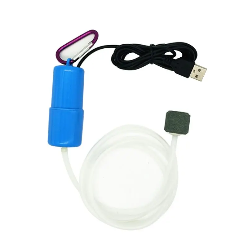 

C5AC Portable Mini USB Aquarium Fish Tank Oxygen Air Pump Mute Energy Save Compressor