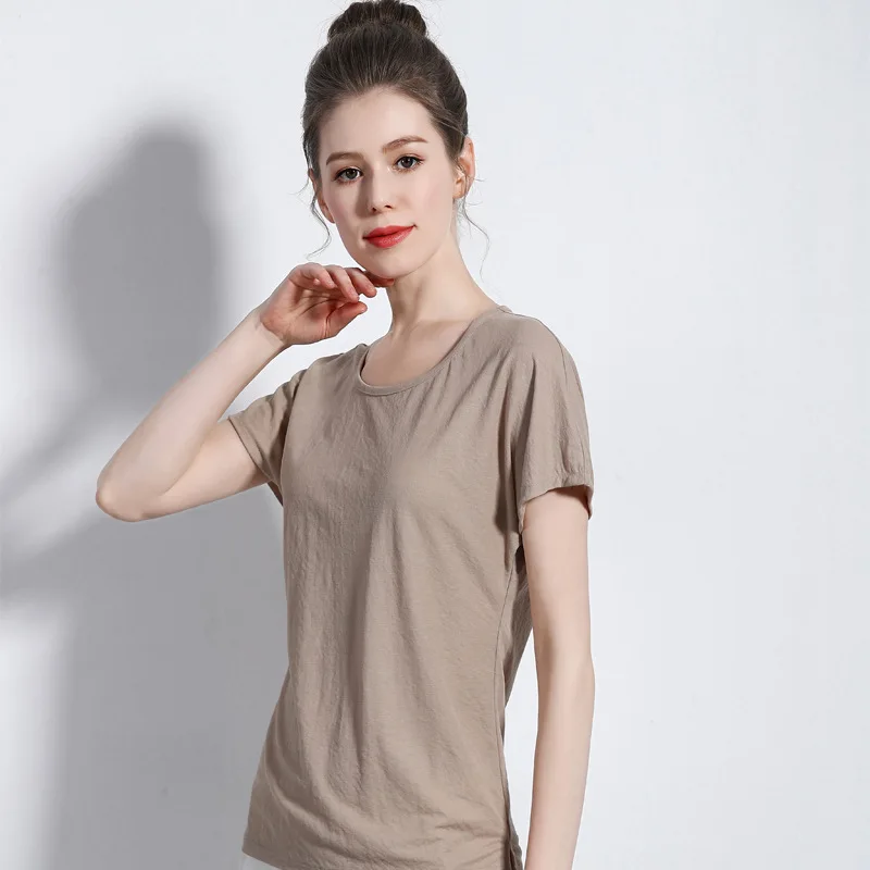 

2021 New Summer Tee Summer Women T-shirt Top T Shirt Female Top Women 21-130