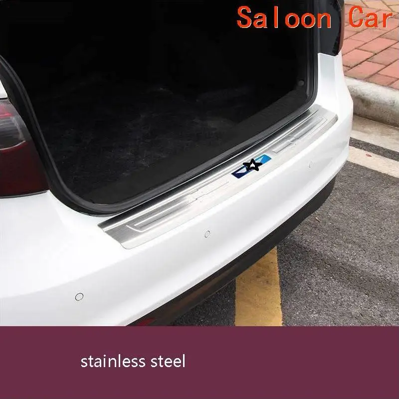 Авто Automovil модифицированные хромированные оконные кузова багажника задние