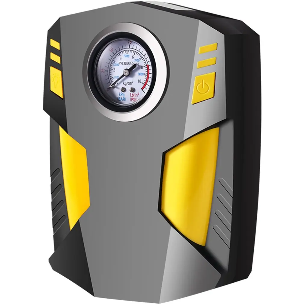 

12V Portable Car Air Compressor Digital Tire Inflator Air Pump 100 Psi Auto Air Pump For Car Motorcycle Led Light Tire Pump
