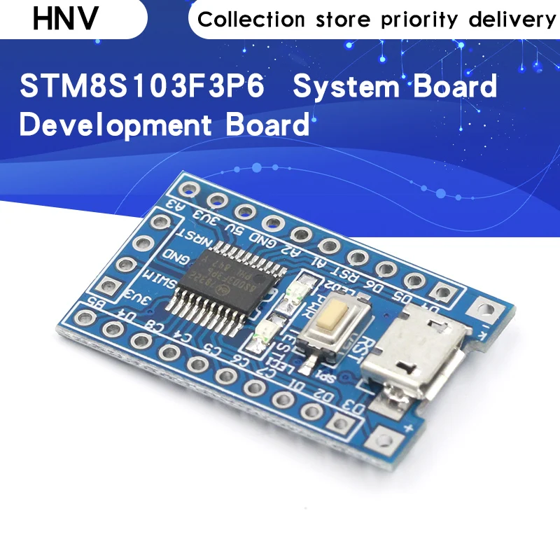 

1 шт., системная плата STM8S103F3P6 STM8S STM8, макетная плата, Минимальная основная плата