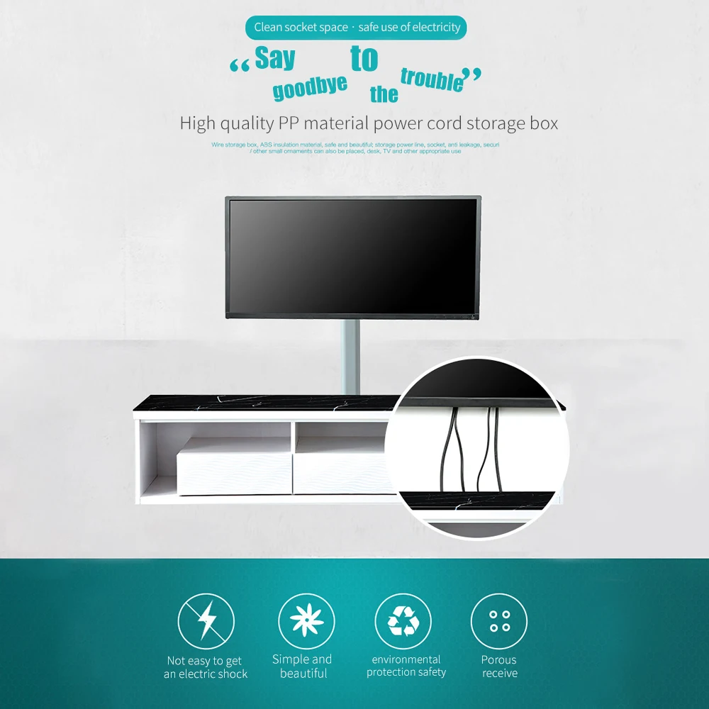 Дома телефонный кабель держатели для рабочего провода маршрутизатор кабели