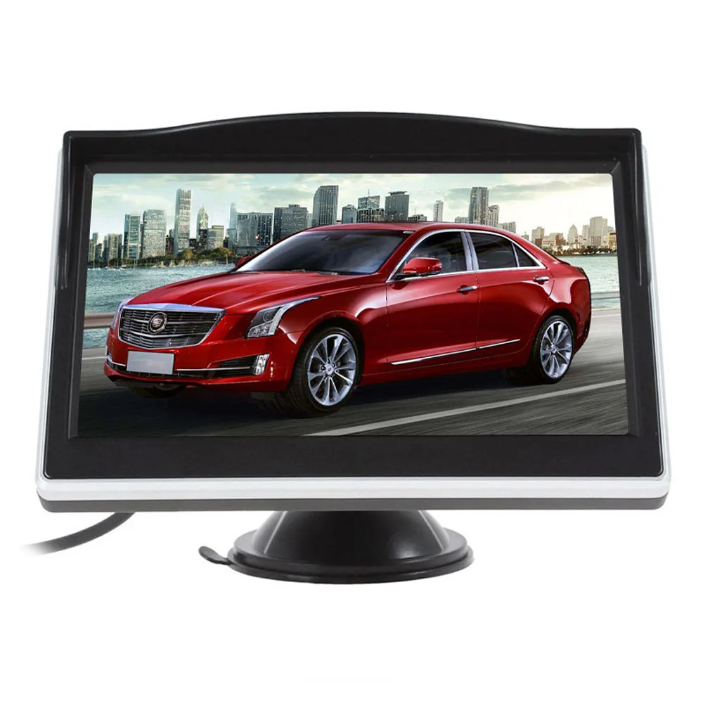 R Way универсальный автомобильный монитор заднего вида 5 дюймов TFT ЖК дисплей