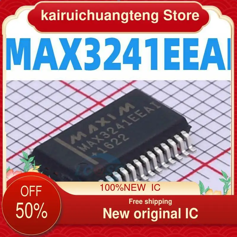 

10-200 шт. MAX3241EEAI MAX3241 SSOP28 RS232 новый оригинальный IC