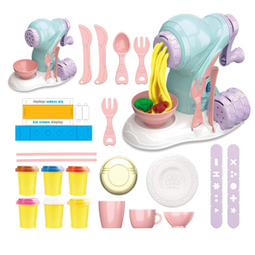 DIY Глиняное Тесто машина для мороженого ручная работа изготовление лапши форма