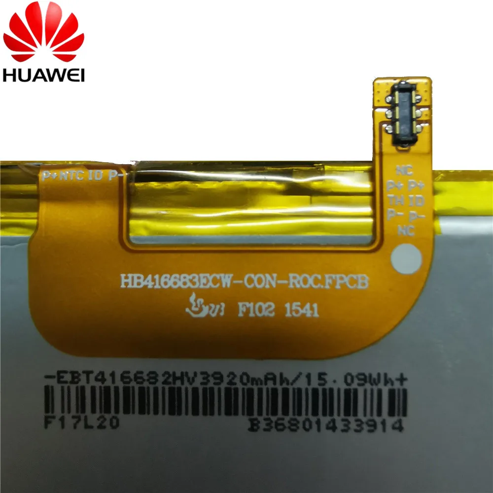2020 Хуа Вэй оригинальный аккумулятор для телефона HB416683ECW Huawei Nexus 6P H1511 H1512 3450mAh