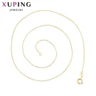 Xuping, высококачественное ожерелье с золотым покрытием, модное ожерелье, популярное ожерелье, ювелирное изделие, акция 42635