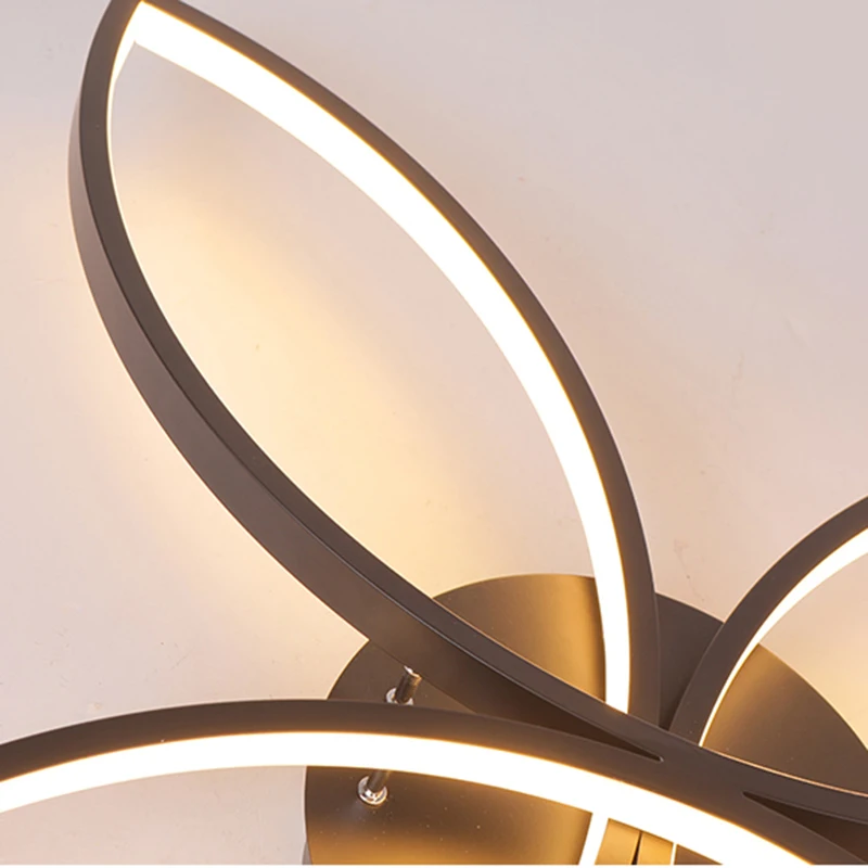 Современная светодиодная люстра BWART для гостиной спальни алюминиевый корпус