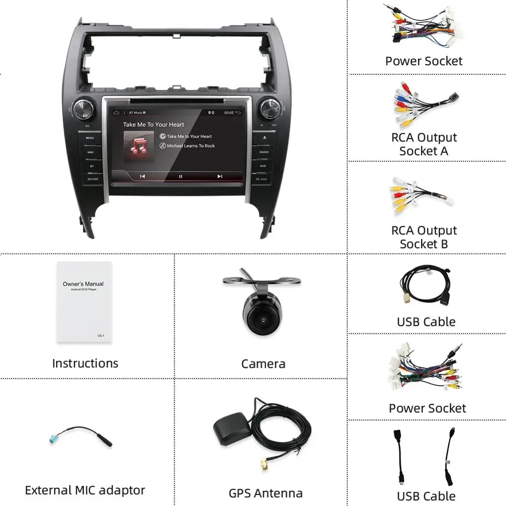 Автомобильный DVD-плеер Bosion мультимедийный проигрыватель на Android 10 0 с