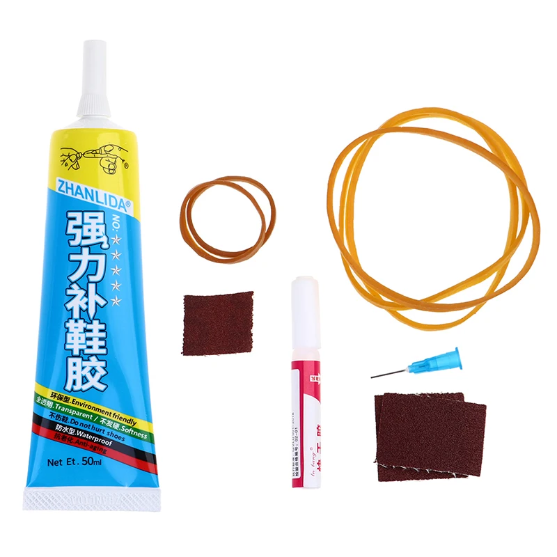 

50ML Shoes Glue Waterproof Universal Strong Leather Adhesive With Precision Applicator Tip