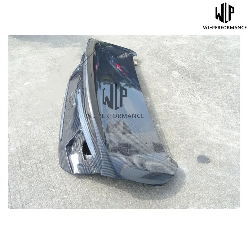 Высококачественные Чепчики для капота заднего багажника из углеродного волокна