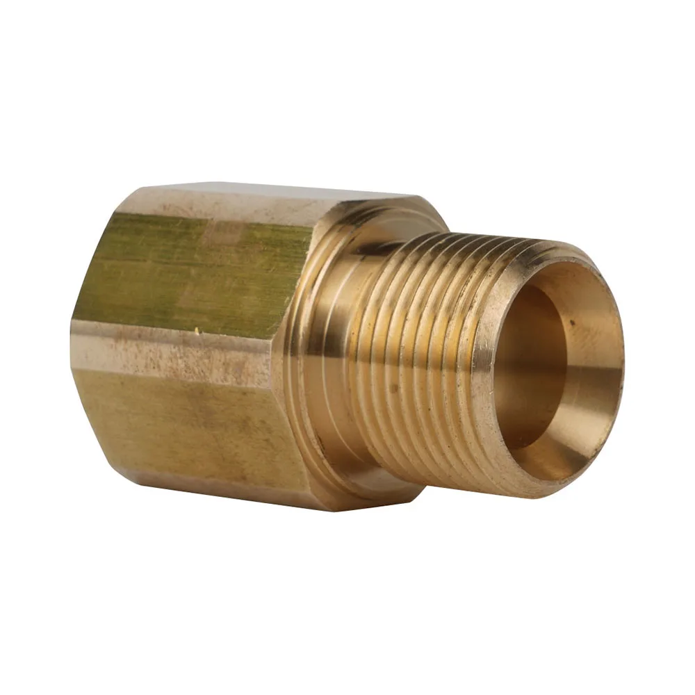 Адаптер для стиральной машины для насадки Easy Lock Female-M22* 1,5 14 мм со вставкой из нержавеющей стали(такой же, как и