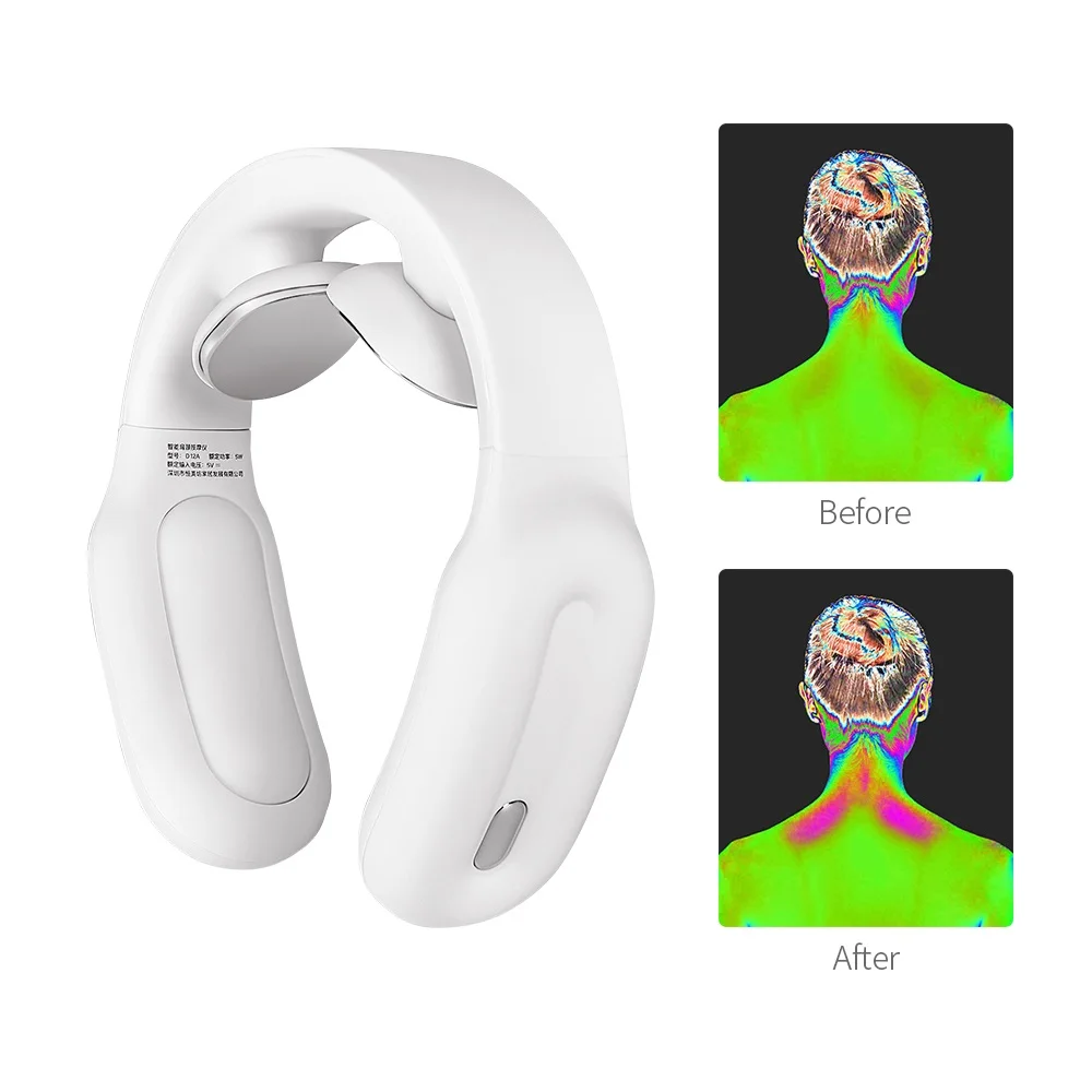 Умный массажер для шеи и плеч с подогревом|Шея массажный инструмент| |