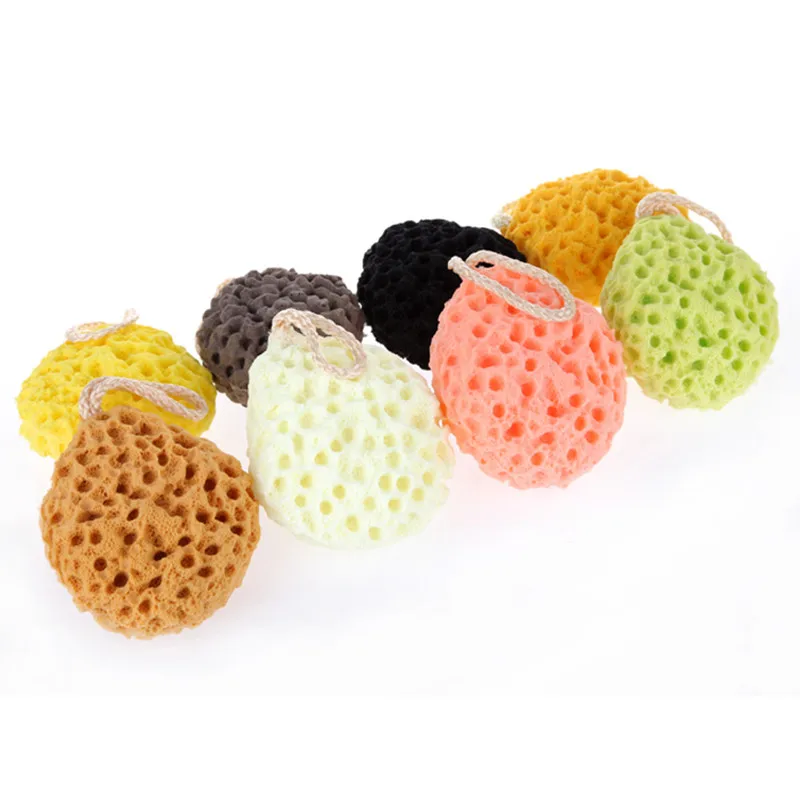 Принадлежность для купания губка чистки лица скраббер ванны спа душа очищения