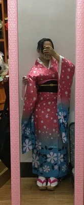 Костюм для косплея кимоно из м/ф рассекающий демонов| |