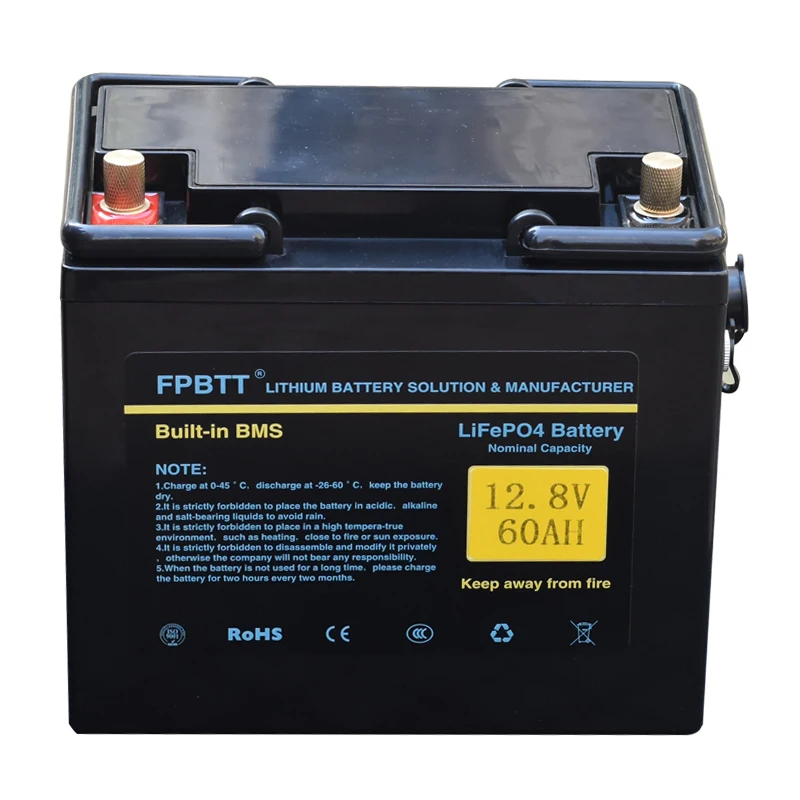 

12v 50ah 60a lifepo4 battery pack 12.8v lifepo4 lithium battery pack12v 50ah 60ah LiFePO4 battery Iron phosphate battery battery