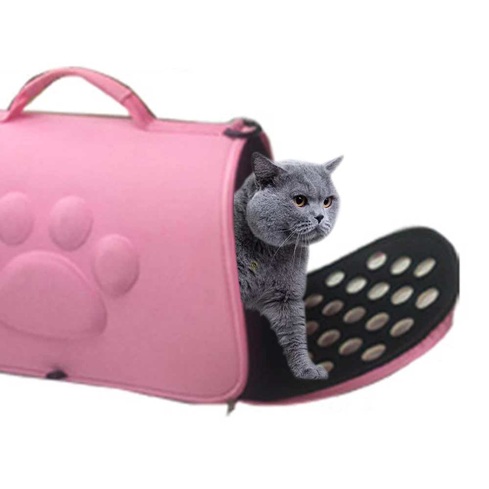 Для собак кошек складная клетка для переноски домашних животных сумка щенков