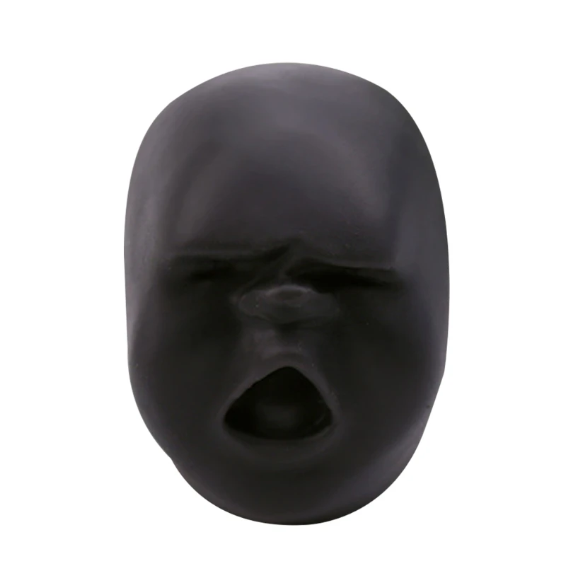 

Face venting Ball Office Decompression Toys Human Face Doll TPR Soft XX9E