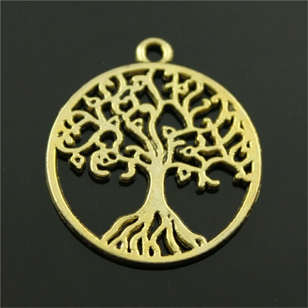 20 шт 3 вида цветов Дерево жизни Подвески для изготовления ювелирных изделий