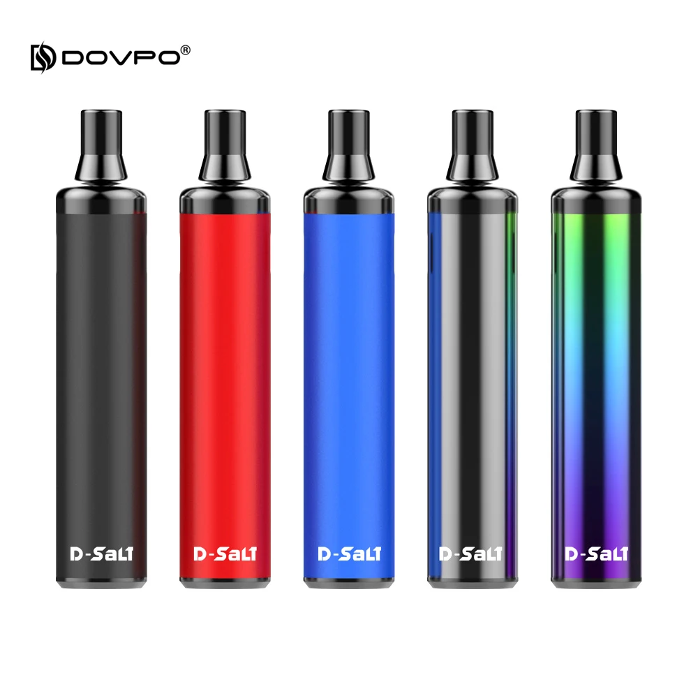 Оригинальный Dovpo D Salt vape Kit 1500 мАч аккумулятор 2 мл емкость бак 0 5 Ом сетка катушка Pod