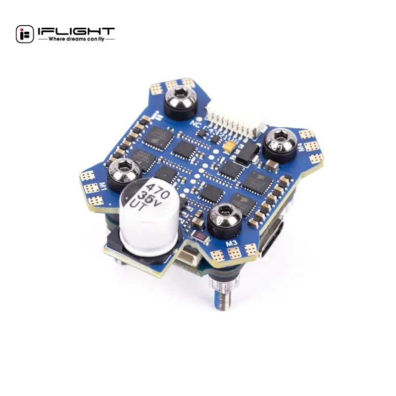 iFlight SucceX-E mini F4 35X42mm Flight Controller Stack Mini F4+55A E55S 2-6 ESC 4-in 1 Two-story Flying Tower for RC FPV Drone enlarge