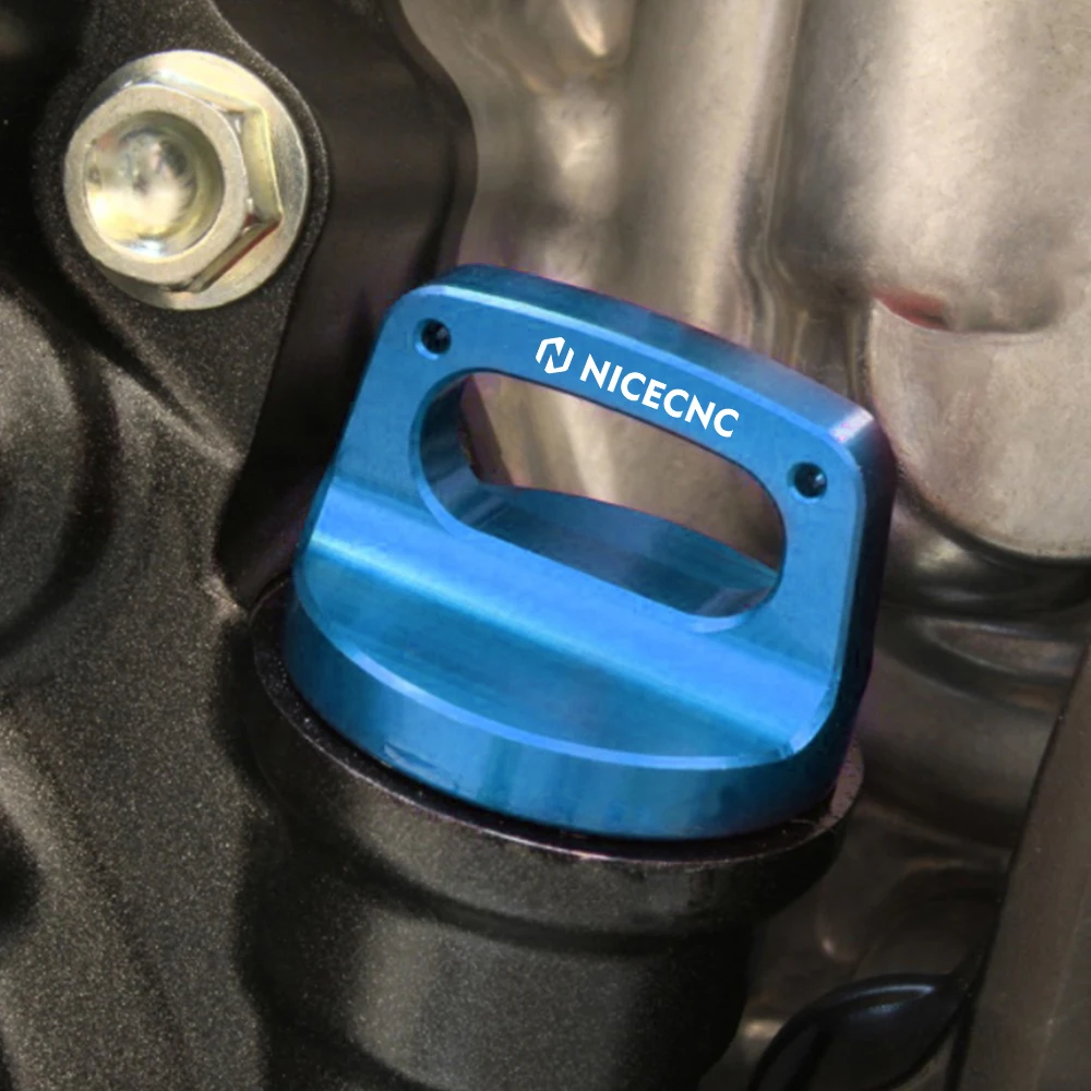 NICECNC колпачок для щупа масла двигателя мотоцикла Yamaha YFZ450R YFZ 450R 2009-2021 2019 2018 2017 2016 2015