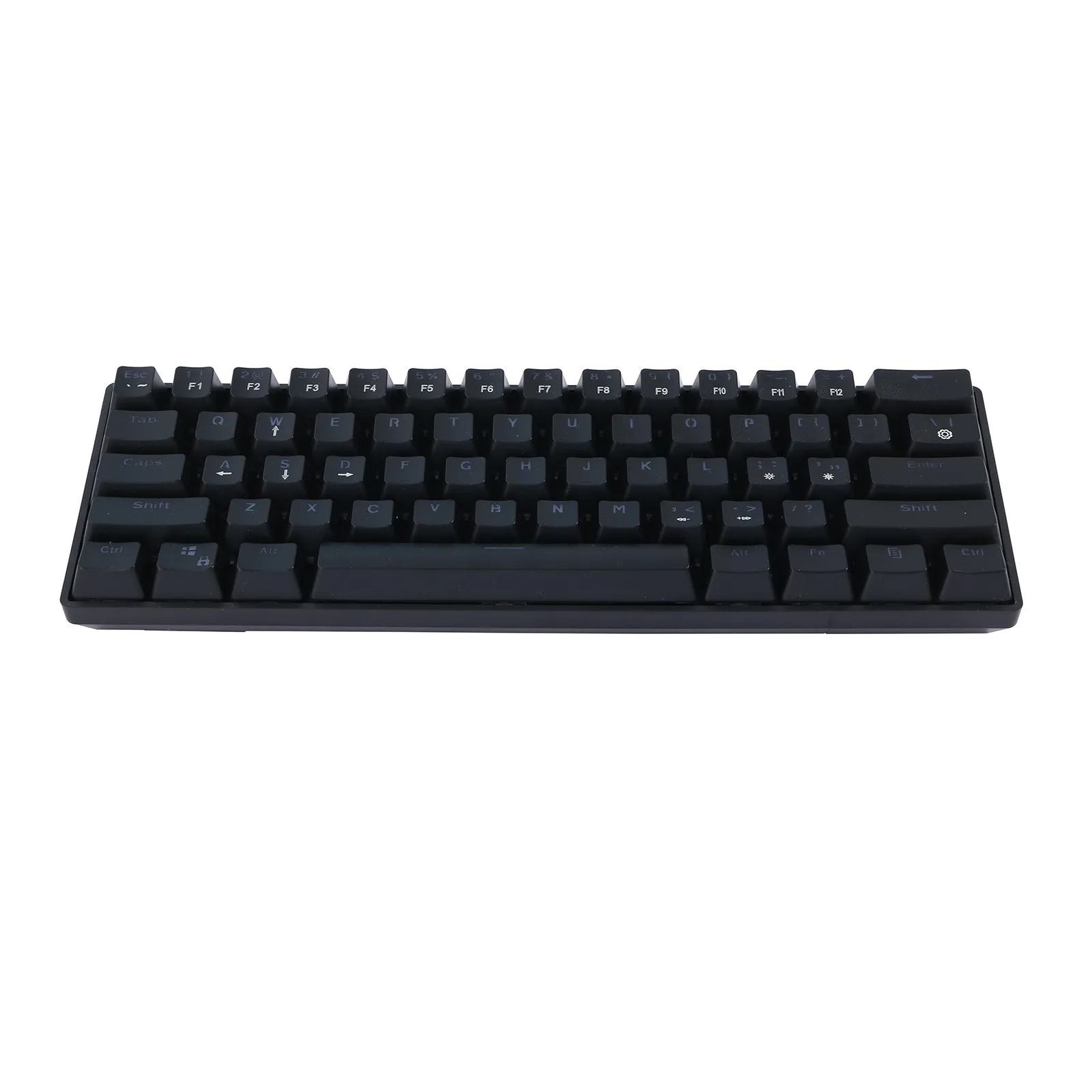 

Dk61e 61-key Rgb Mechanical Gaming Keyboard Wired Type Led Backlit Keyboards With Data Cable Standard Cowhide Box Packaging