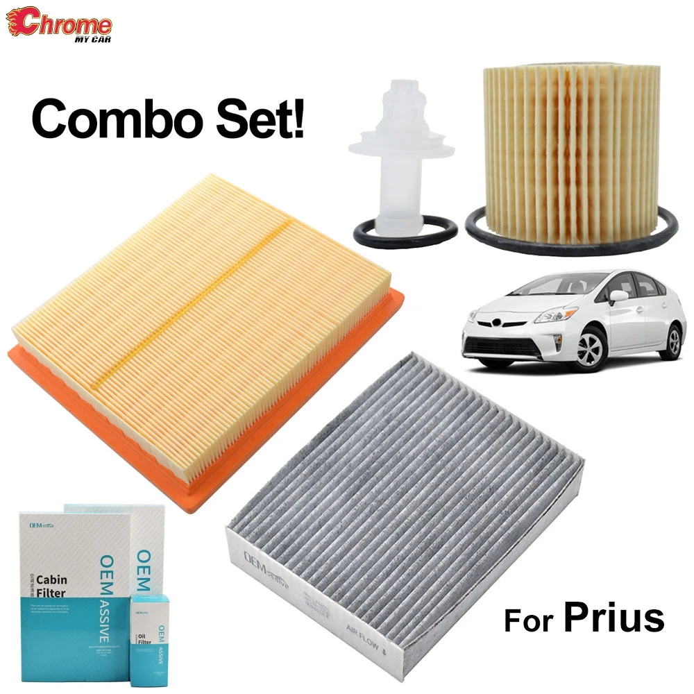 Масло пыльца кабины активированного угля воздушный фильтр комбо набор для Toyota