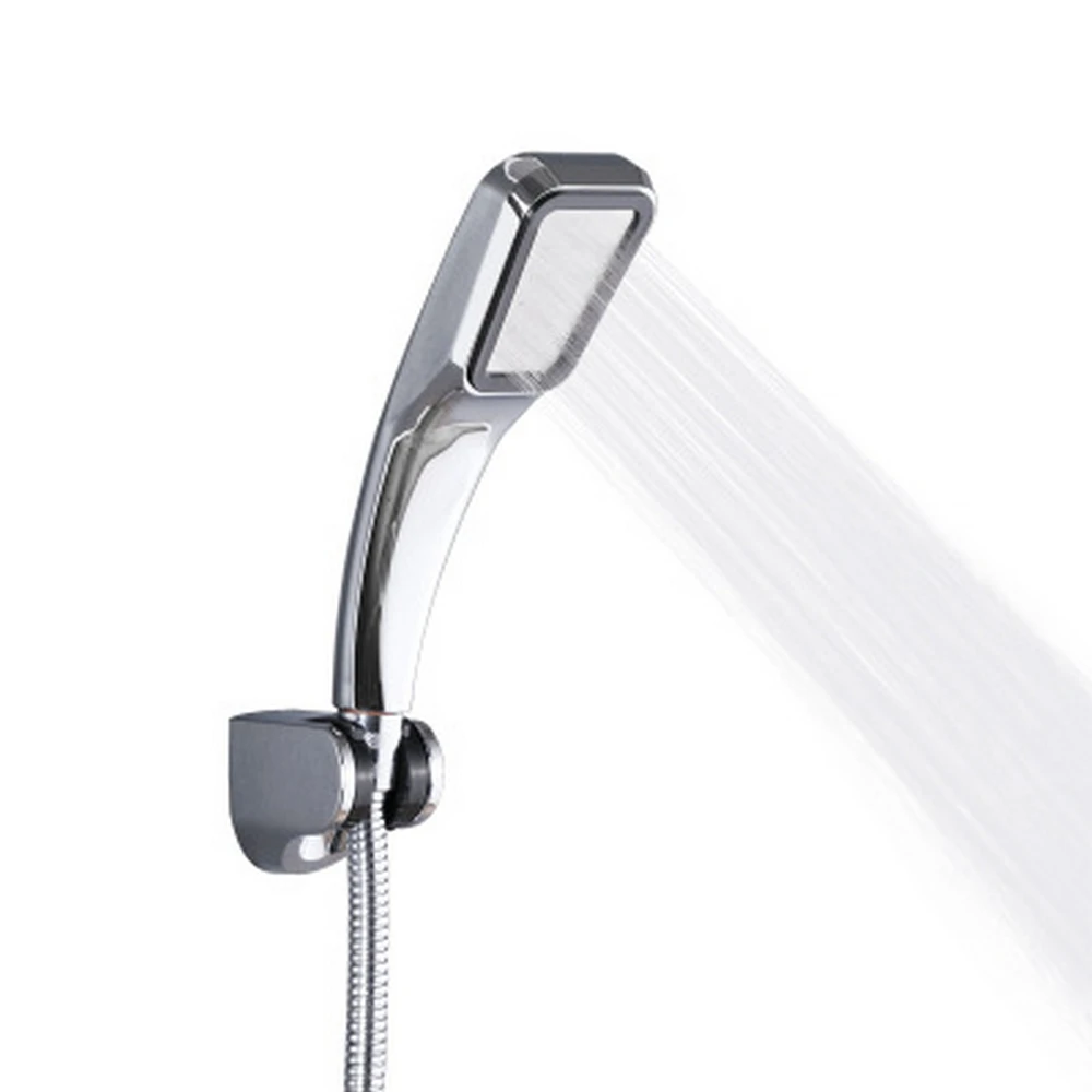 Pressurized Shower Hand-held Faucet Negative Ion Function Filter Water Saving Bathroom Accessories | Дом и сад
