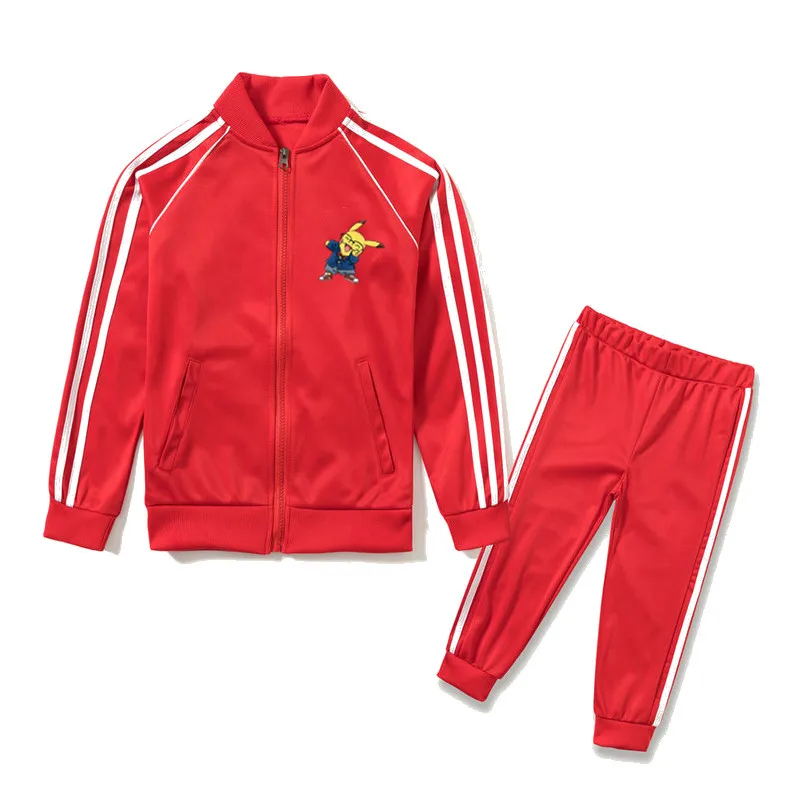 

Parent-child Wear Children's Spring and Autumn Sports Suit, Baseball Jacket and Sports Trousers Two-piece Suit, Outdoor