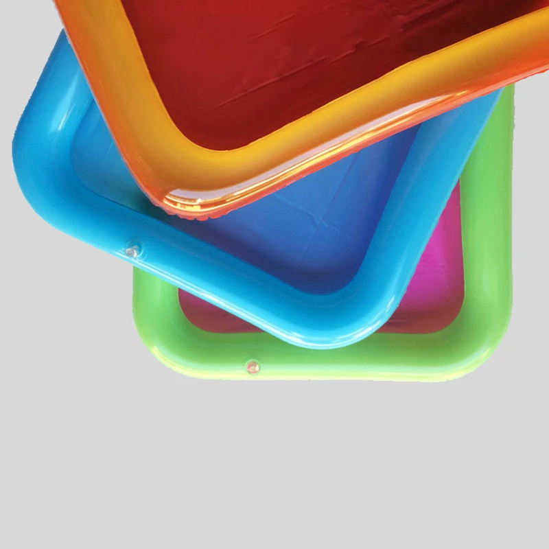 

1pc 60X45cm Indoor Magic Play Sand Children Toys Mars Space Inflatable Sand Tray Accessories Plastic Mobile Table Kid Party Play