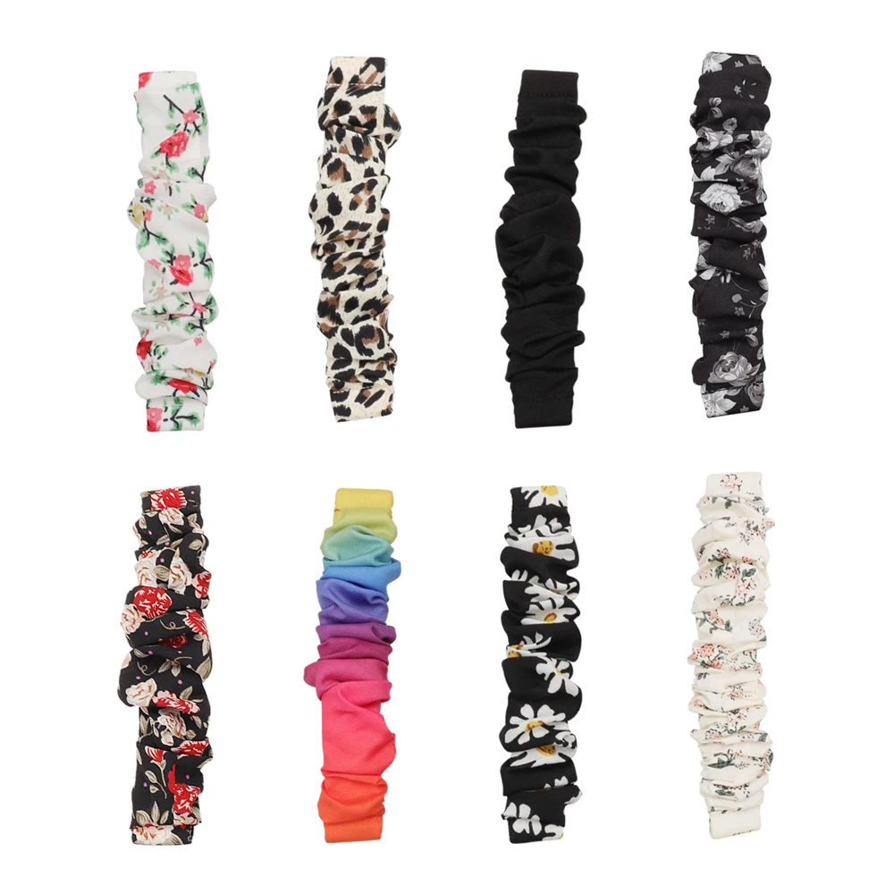 

Scrunchie Bands for Fitbit Versa/Versa 2/Versa Lite/Versa 3/Sense Elastic Stretch Fabric Strap Replacement Bracelet Wristband