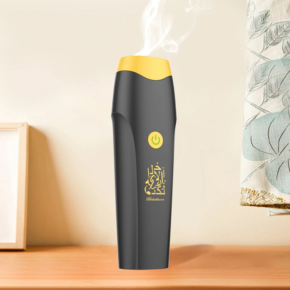 

USB New Power Incense Burner Arabic Aroma Burner Portable Handheld Aroma Burner Rechargeable Buddhism Decoration Home And Office