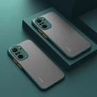 Чехол для Xiaomi POCO F3, жесткий прозрачный матовый противоударный защитный чехол-накладка для xiaomi Redmi K40 Pro K40Pro, чехол для телефона