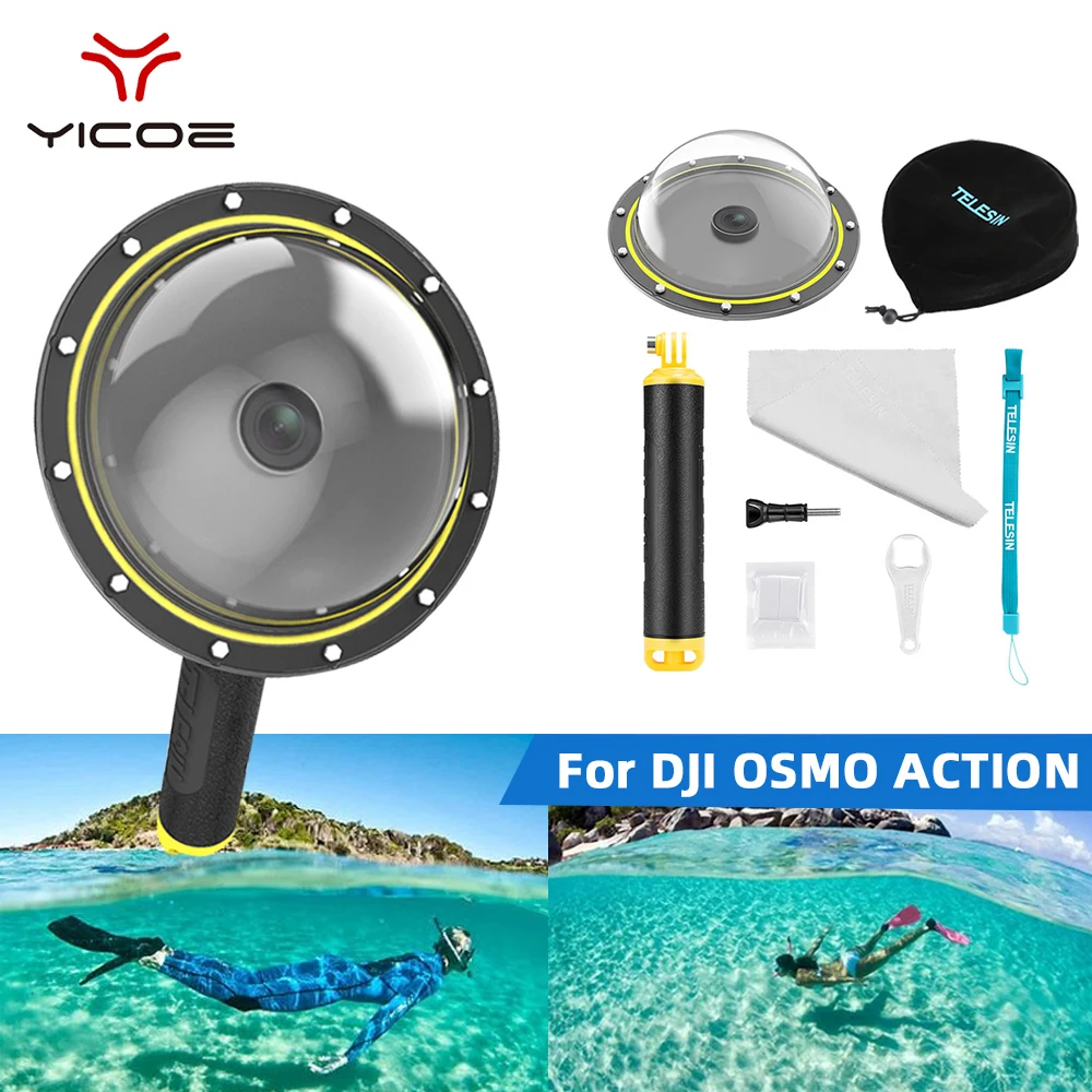 Крышка для купольного порта Go 6 &quotPro крышка объектива DJI OSMO Pocket Action S Port Camera