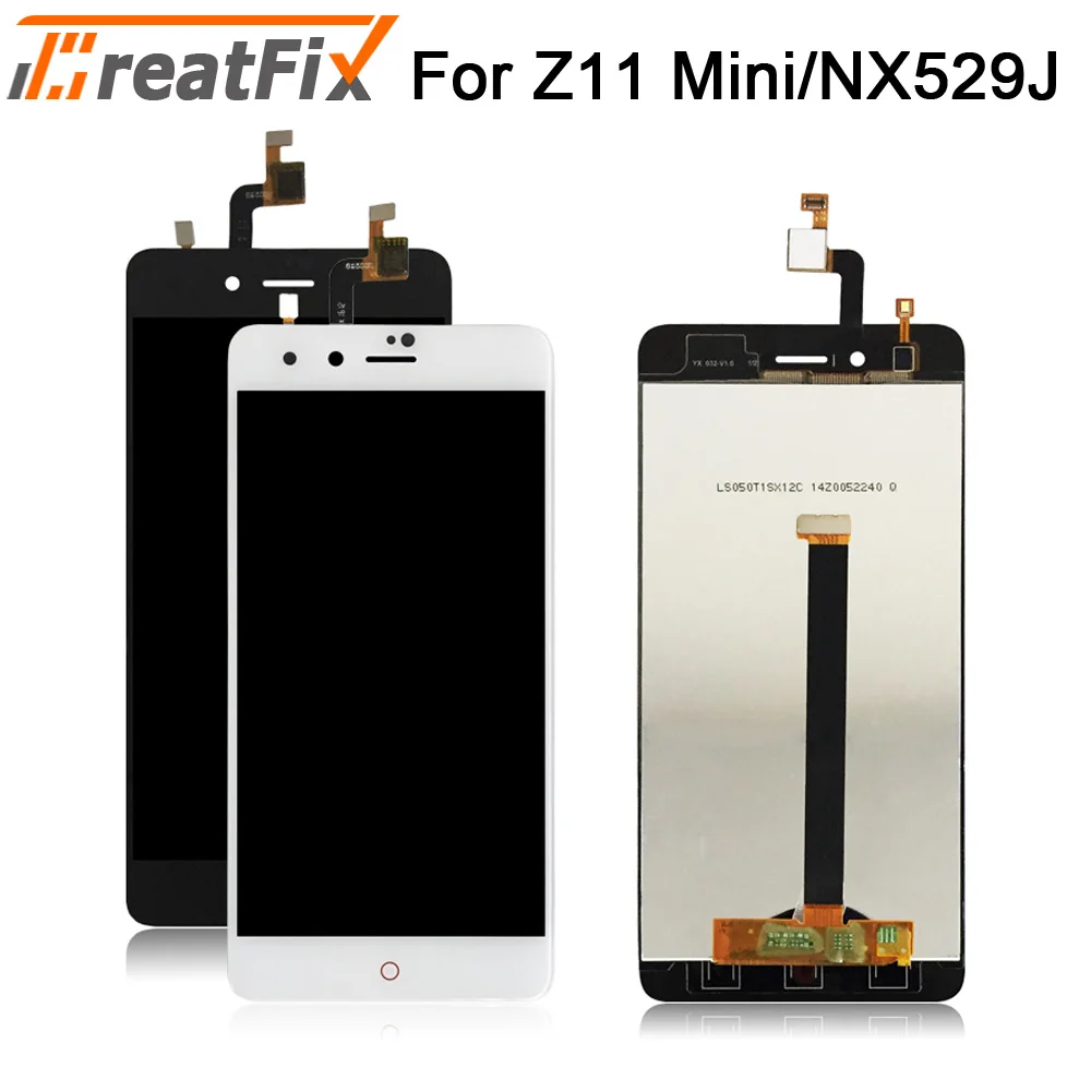 ЖК дисплей 5 0 ''nx529j для ZTE Nubia Z11 Mini NX529J полный с фонариком 100%