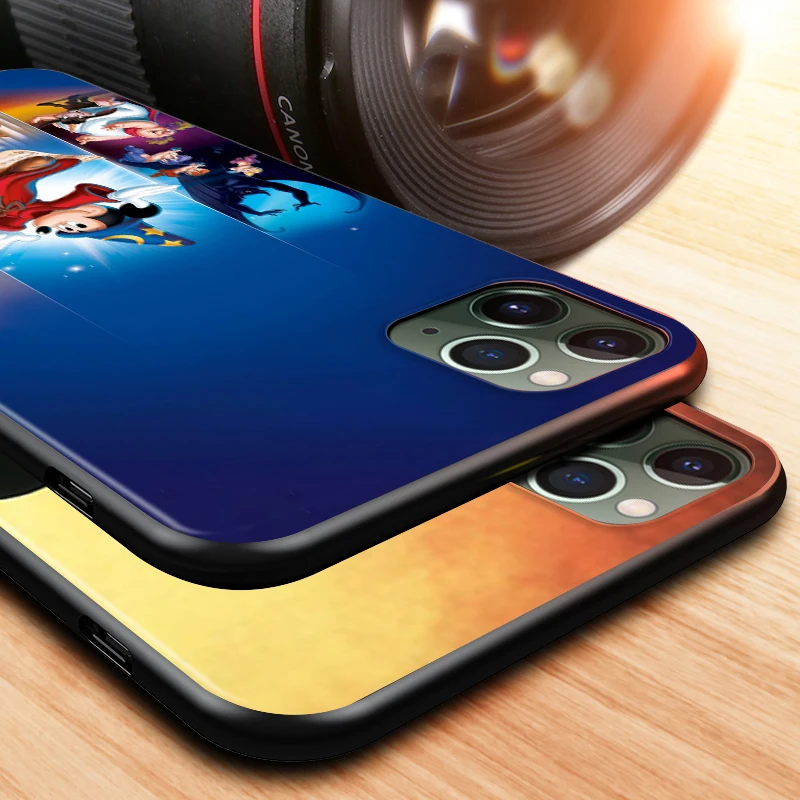 

Disney Fantasia 2000 for Apple iPhone 12 Mini 11 XS Pro Max X XR 8 7 6 6S Plus SE 5 5S Black Phone Case