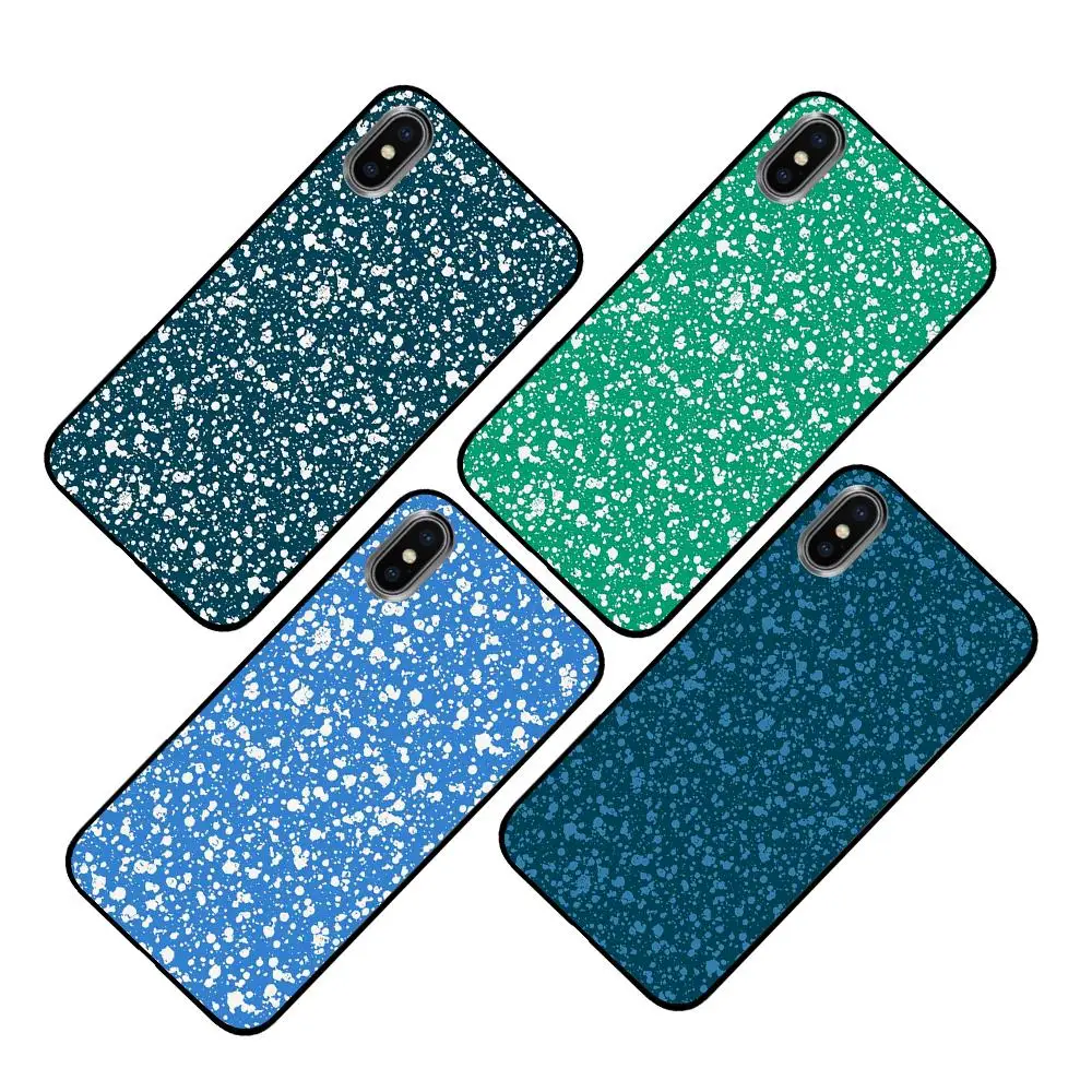 Угловой цветной дизайн Deli для iPhone 5 5S SE 6 6s 7 8 Plus X XS Max XR чехлы
