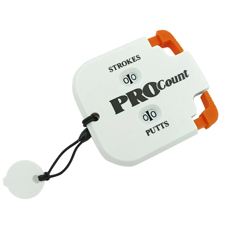 

New-Mini Handy Golf Shot Count Two Digits Stroke Putt Score Counter Scoring Keeper Golf Training Aids