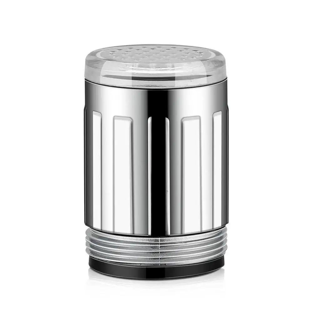 

Temperature Sensor Seven Color LED Light Water Faucet Glow Decoration Ship Kitchen Drop Shower Home Tap Stream Accessories Q2Y3