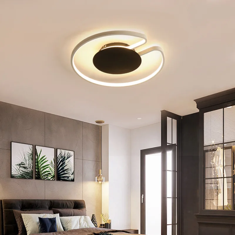 Европейский скандинавский стиль круглый светодиодный потолочный светильник для