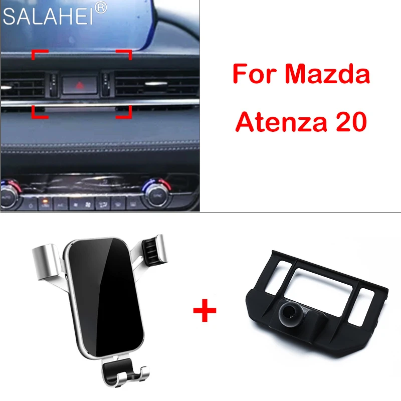 

Mobile Phone Holder For Mazda 6 Atenza 2020 Air Mount Bracket Interior Dashboard Cell Stand Support Car Accessories Phone Holder