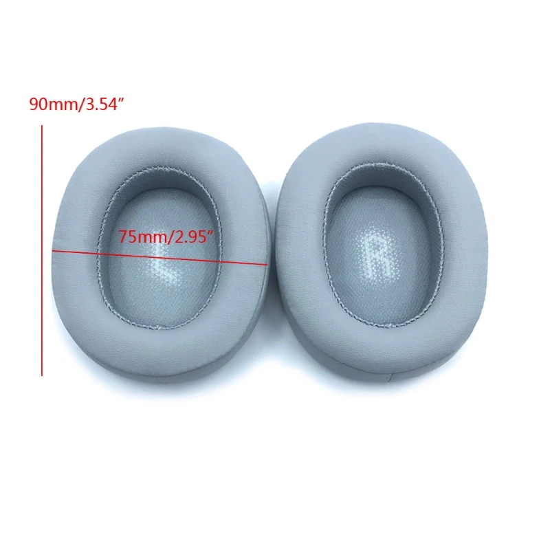 

Replacement Leather Ear Pads Cushion Cover Earpads for E55BT/E55BT Quincy Headset Velvet Earmuff
