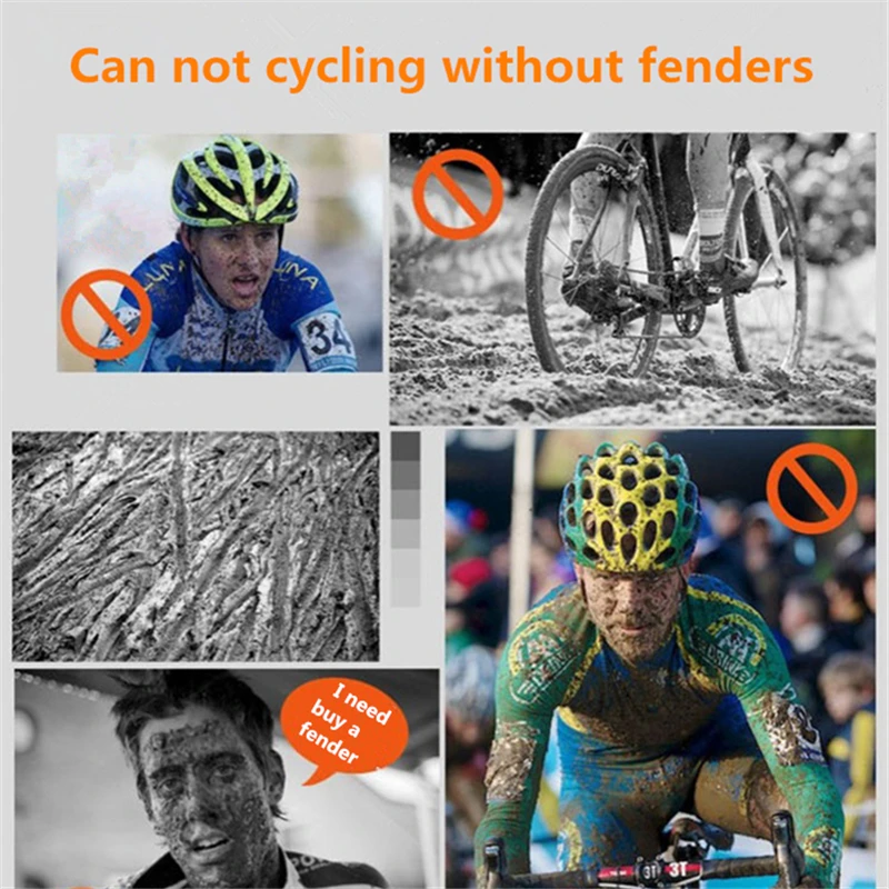 Велосипедные крылья брызговики SPD для горных и BMX велосипедов защитные заднего