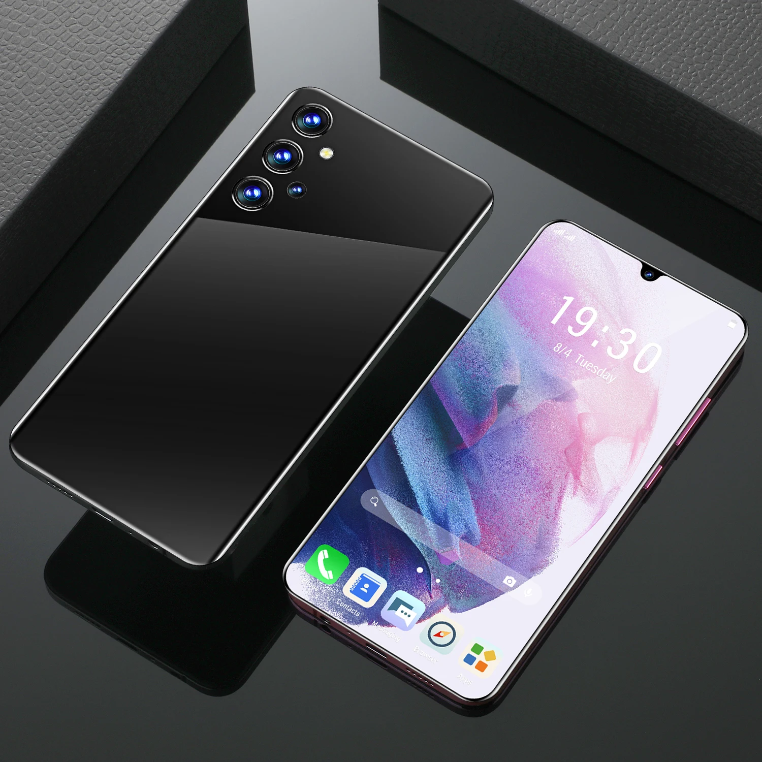 

Global version A32 HD Smartphone Cost-effective 6000mAh 6.7-inch 12+512GB 24MP+50MP Fingerprint Face Unlock 10 Core Mobile Phone