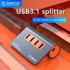 Разветвитель ORICO USB 3.1 Gen2, 10 Гбитс, USB