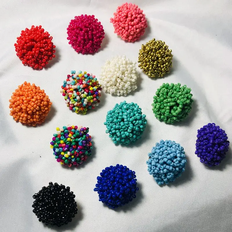 Женские богемные серьги NINEJIZZ серьги-подвески ручной работы с бусинами яркие