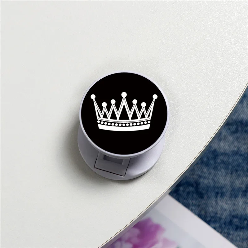 Окрашенная расширяющаяся Складная подставка для телефона с кольцом на палец