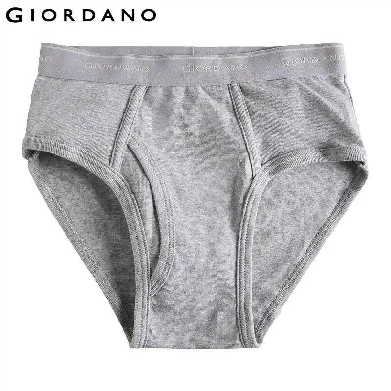 Giordano трусы мужские шесть пар треугольных трусов с логотипом брэнда на широкой