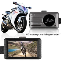 lamjad se100 full hd 1080p motorcycle dvr camera 3 0 front rear view dual lens video recorder motorbike night vision dashcam